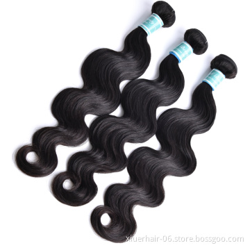 100% Human Hair With Lace Frontal Closure Weave Raw Mink Brazilian Bundles Cuticle Aligned Virgin Human Hair Extension